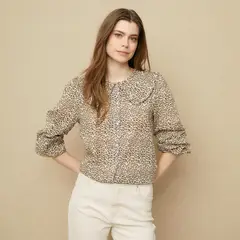 UNIVERSITY CLUB - Blusa Mujer Manga larga Algodón