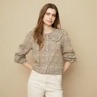 UNIVERSITY CLUB - Blusa Mujer Manga larga Algodón