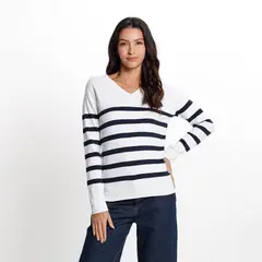 UNIVERSITY CLUB - Saco Mujer Animal Print de Algodón