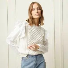 BASEMENT - Saco Mujer Algodón