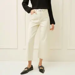 BASEMENT - Jean Culotte Mujer Tiro medio