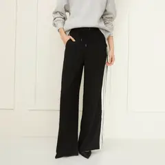 BASEMENT - Pantalón Wide leg Mujer Tiro alto