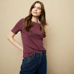 UNIVERSITY CLUB - Camiseta Mujer Manga corta de Algodón