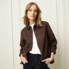 BASEMENT - Sobrecamisa Mujer