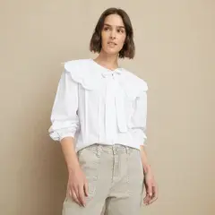 UNIVERSITY CLUB - Blusa Mujer Manga larga Algodón