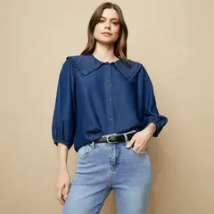 UNIVERSITY CLUB - Blusa Mujer Manga 3/4