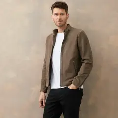 WOLF & HANK - Chaqueta de cuero Hombre de Cuero WOLF&HANK
