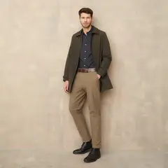 WOLF & HANK - Pantalón Chino Hombre Recto
