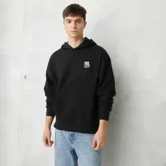 BEARCLIFF - Hoodie Hombre con Estampado de Algodón