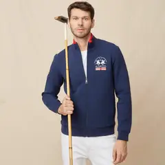 LA MARTINA - Saco Hombre con Logo de Algodón