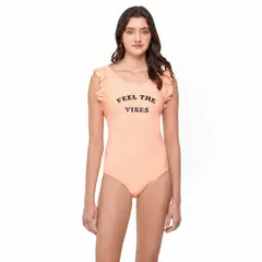 ELV - Vestido de baño Niña con Estampado