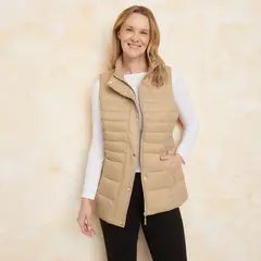 SOUTHLAND - Chaleco Mujer Acolchado