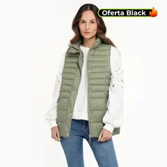 SOUTHLAND - Chaleco Mujer Acolchado