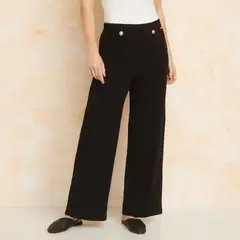 SOUTHLAND - Pantalón Palazzo Mujer Tiro alto