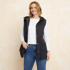 SOUTHLAND - Chaleco Mujer Con capota