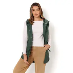 SOUTHLAND - Chaleco Mujer Con capota