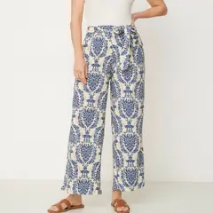 NEWPORT - Pantalón Flare Mujer Tiro alto con Estampado