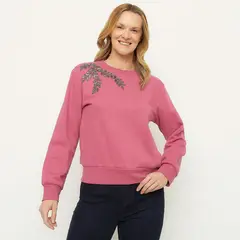 NEWPORT - Saco Mujer Con aplique de Algodón Regular fit