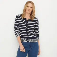 NEWPORT - Cardigan Mujer de Algodón