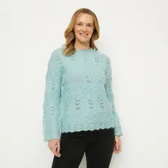 NEWPORT - Saco Mujer Tejido
