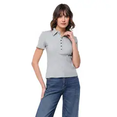 BASEMENT - Camiseta Mujer Manga corta de Algodón