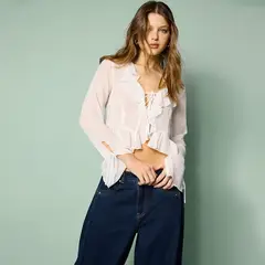 SYBILLA - Blusa Mujer Manga larga Regular fit