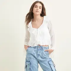 SYBILLA - Blusa Mujer Manga larga