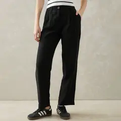 SYBILLA - Pantalón Recto Mujer Tiro alto