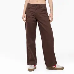 SYBILLA - Pantalón Recto Mujer Tiro alto