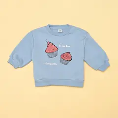 YAMP - Saco Bebé niña Con aplique Algodón