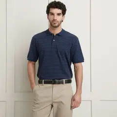 CHRISTIAN LACROIX - Camiseta polo Hombre Manga corta de Rayas Regular fit de Algodón CHRISTI LACROIX