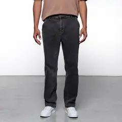 DENIMLAB - Jean 5 Bolsillos Hombre Cargo de Algodón