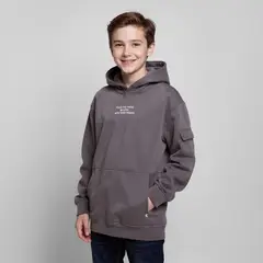 FEDERATION - Saco Niño con Logo Con capucha Algodón