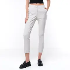 UNIVERSITY CLUB - Pantalón Recto Mujer Tiro alto