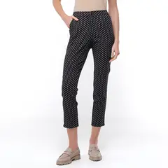 UNIVERSITY CLUB - Pantalón Recto Mujer Tiro alto
