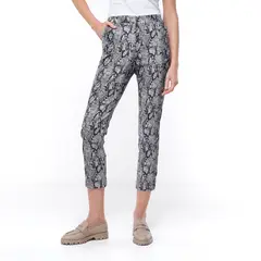 UNIVERSITY CLUB - Pantalón Recto Mujer Tiro alto