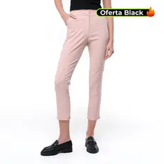 UNIVERSITY CLUB - Pantalon Skinny Mujer Tiro alto