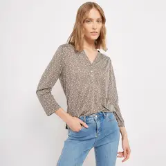 UNIVERSITY CLUB - Blusa Mujer Estampado Manga 3/4