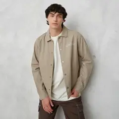 BEARCLIFF - Chaqueta Hombre con con Estampado de Algodón