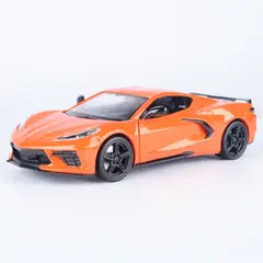 MOTORMAX - Carro Corvette C8 2020 Coleccionable escala 1:24 Sorpresa