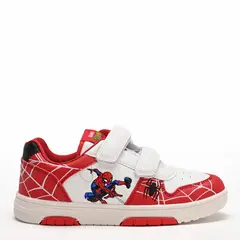 MARVEL - Tenis L Moodc K Spider Man Niño Blancos