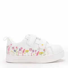 YAMP - Tenis con luces Sp Luzgardc I Niña con Velcro Blanco