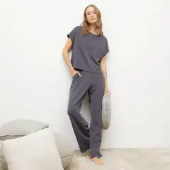 BENETTON - Pijama completa con pantalón Mujer Largo Manga corta