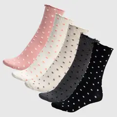 BLU - Medias para Mujer Largo Pack de 5