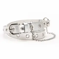 SYBILLA - Cinturón Sintet C1CIS103AV BLACK S/M