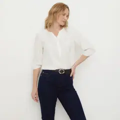 NEWPORT - Blusa Mujer Manga 3/4