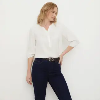 NEWPORT - Blusa Mujer Manga 3/4
