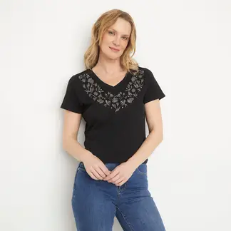 NEWPORT - Blusa Mujer Manga corta