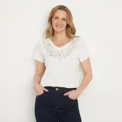 NEWPORT - Blusa Mujer Manga corta