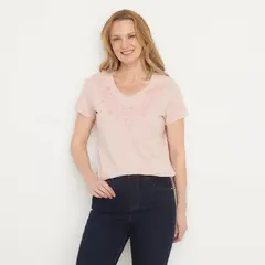 NEWPORT - Blusa Mujer Manga corta